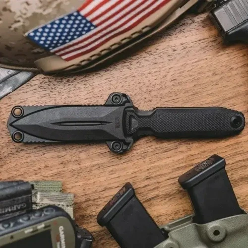 Нож SOG Pentagon FX Covert, Blackout (SOG 17-61-03-57): Система открывания одной рукой Нет