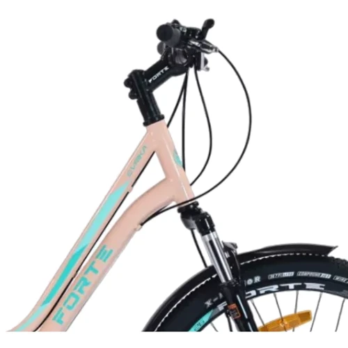 Велосипед Forte EVRIKA сталь.рама 19" колеса 26" блакитний-бежевий (128214)