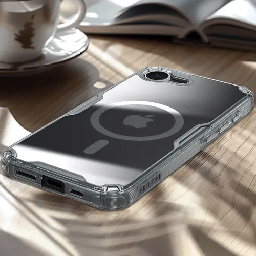 Чохол для iPhone Nillkin Nature Pro Magnetic Clear для iPhone 16e фото 6