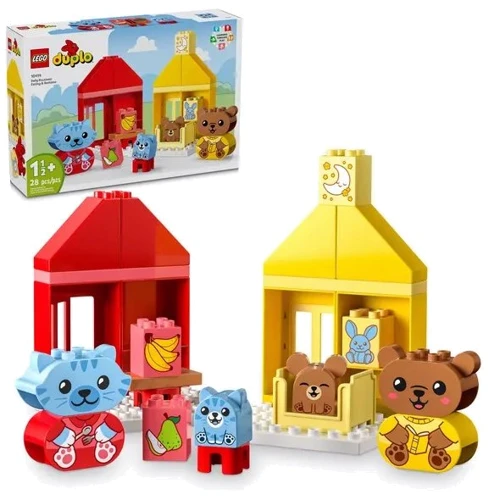 Конструктор LEGO DUPLO My First Повседневные процедуры: Время ужина и сна (10414): Серия DUPLO