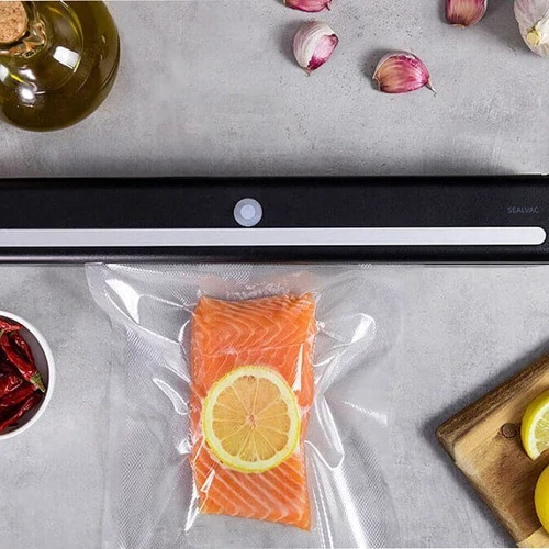 Вакуумний пакувальник Cecotec FoodCare SealVac 600 Easy: Тип пакетів для упаковки Гладкі