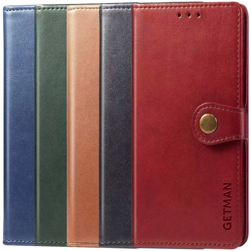 Чехол для телефонов Mobile Case GETMAN Gallant Red for Samsung A145 Galaxy A14 4G/A146 Galaxy A14 5G: Материал искусcтвенная кожа и термополиуретан