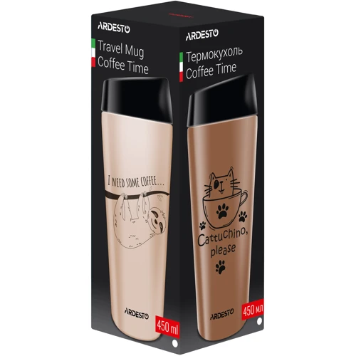 Ardesto Coffee time Cat 450 мл (AR2645DMM): Объем, л 0.45