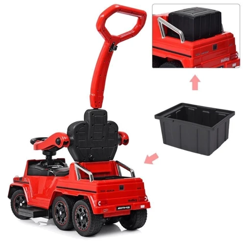 Электромобиль-каталка Kidsauto Mercedes-Benz G63 AMG 6x6 red (SXZ1838red ): Время работы, мин 40-60