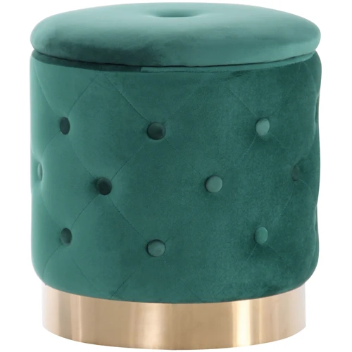 Пуф AMF Janett Green / Golden Chrom (547485)