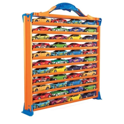 Ігровий гараж Hot Wheels із доріжками для зберігання машинок (HWCC9)