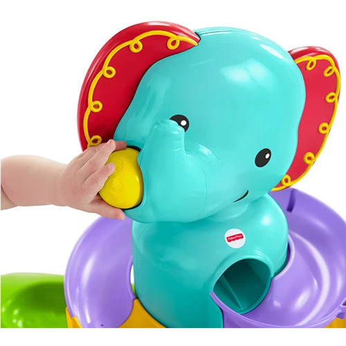 Музыкальная игрушка Слоник с шариками Fisher-Price (DGT87): Возраст от 9-ти месяцев