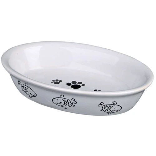 Миска Trixie для котів овальна 0.2 л 15 см (4047974244951): Обсяг 0.2 л