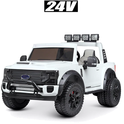 Дитячий електромобіль Bambi Racer Ford білий (M 4790EBLR-1(24V)): Вид джип