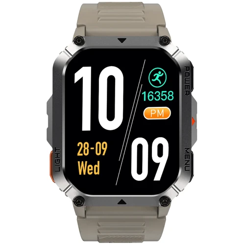 Смарт-годинник Blackview W70 Pro Khaki: Дисплей 1.45" TFT (280x320)
