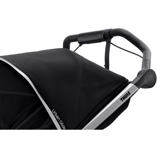 Прогулочная коляска Thule Glide 2 2020 Jet Black TH10101952: Ширина шасси 68,6 см