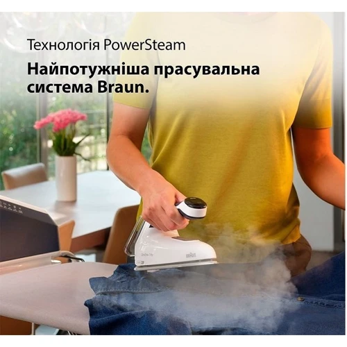 Парогенератор Braun CareStyle 7 Pro IS 7282 BL: Подача пара, г/мин 180