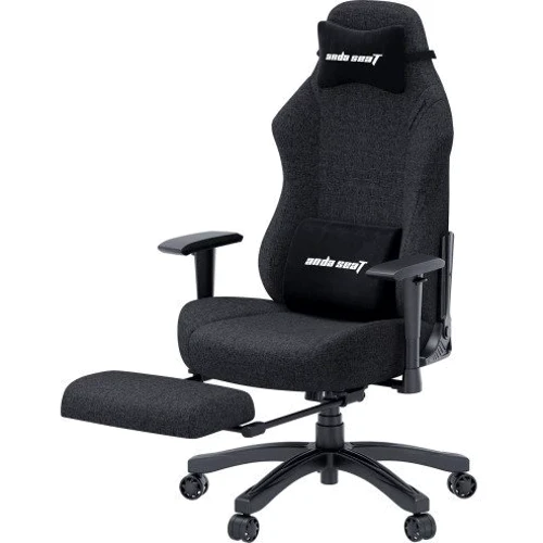 Кресло игровое Anda Seat Luna Pro Dark Gray Fabric Size L (AD18T-44-GB-F)