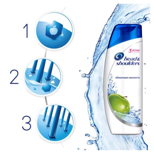 Head & Shoulders 600 ml Шампунь против перхоти Яблочная свежесть: Назначение От перхоти
