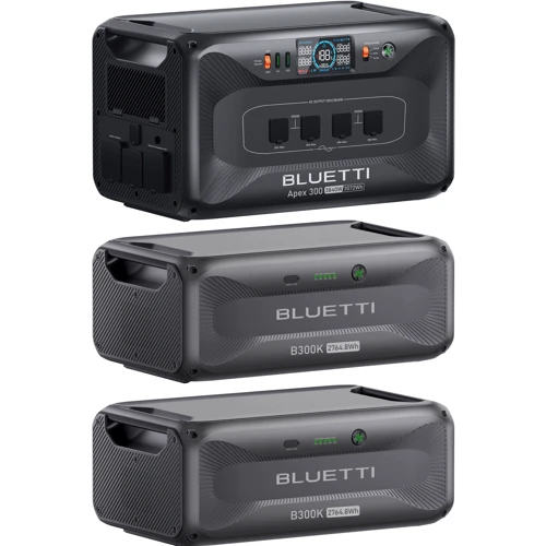 Зарядная станция Bluetti Apex 300 3840W + 2 Home Battery Backup B300K 8294.4Wh UA