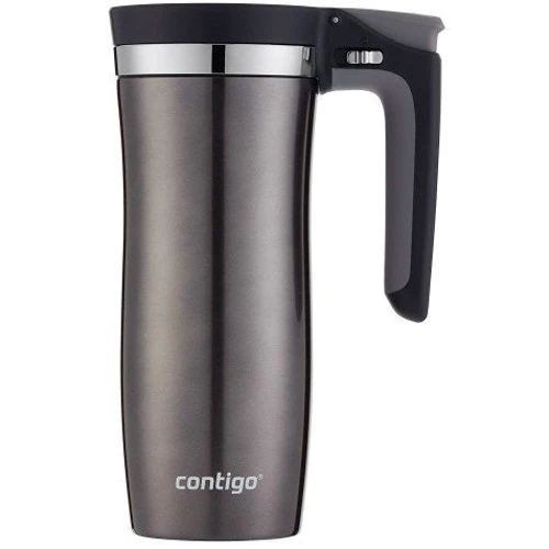 Термокружка Contigo Handled AUTOSEAL 470 мл Gunmetal (2028797): Виробник Contigo