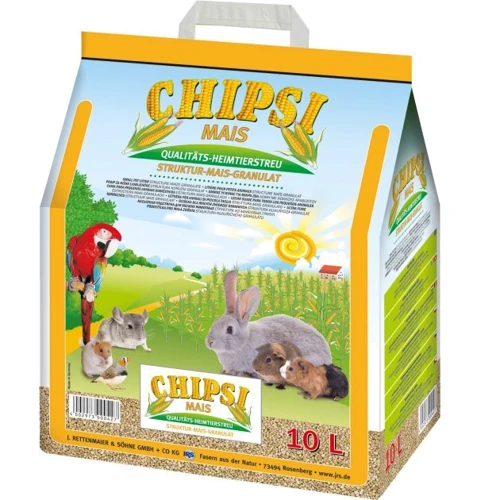 Тирса для гризунів Chipsi mais вбираючі 10 л 4.6 кг (4002973000427)
