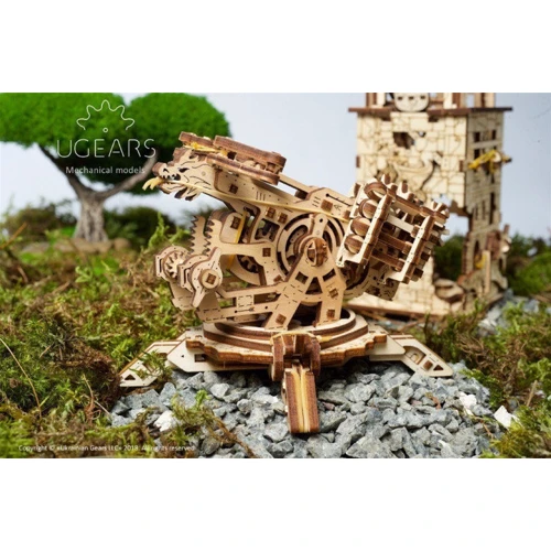 Механічний 3D пазл UGEARS "Вежа-Аркбалліста" (70048) фото 11