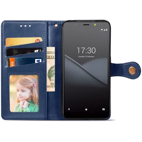 Аксесуар для смартфона Mobile Case GETMAN Gallant Blue для TECNO POP 2F: Тип чехол-книжка