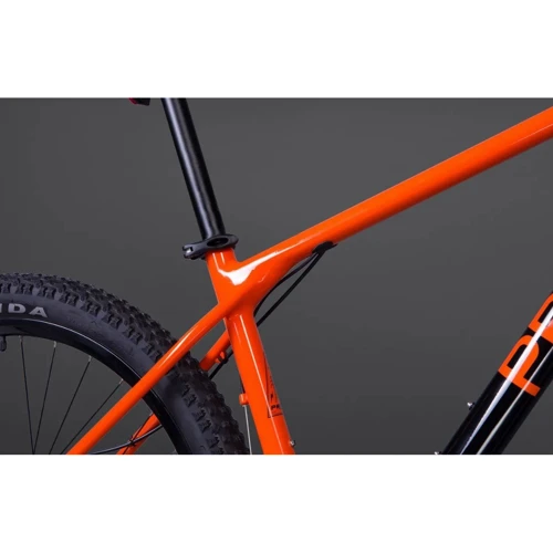 Велосипед 29 Pride REBEL 9.1 рама - M 2022 черный (тормоза SRAM): Конструкция вилки Пружинно-масляная
