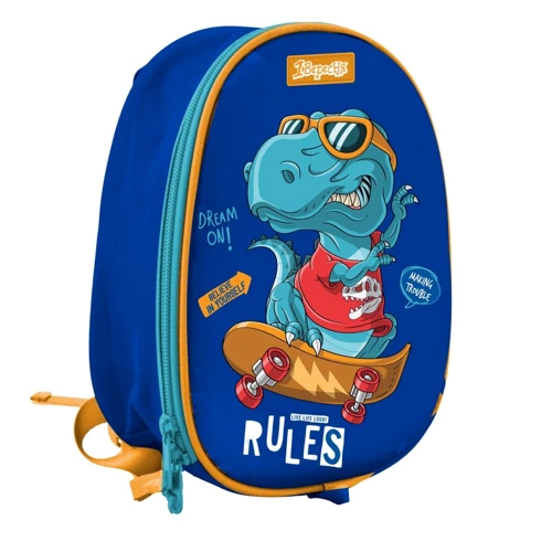 Рюкзак детский 1Вересня K-43 Dino rules, синий (552279)