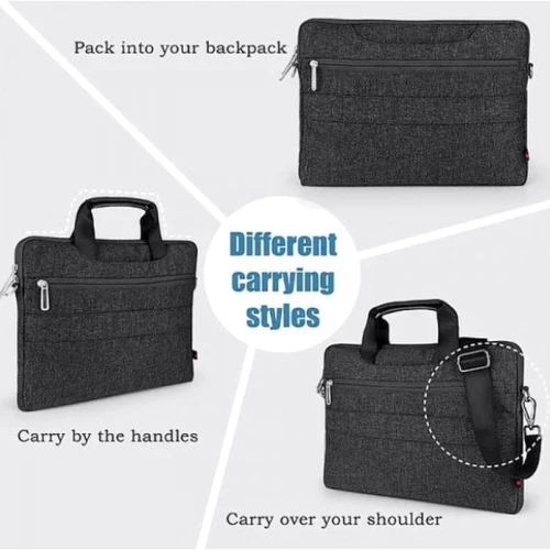 Сумка для ноутбуков WIWU 15.6" Bag Black (6973218931548): Вместимость ноутбук, блок питания, аксессуары