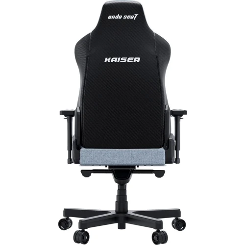 Кресло игровое Anda Seat Kaiser 3E XL Gray Blue Fabric (AD23YC-XL-09-T-CF-T01)