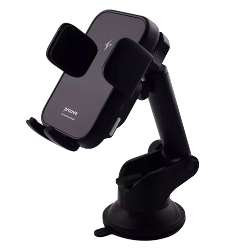 Держатель Proove Car Holder Wireless Charger Triple Сlamp 15W Black: Особенности wireless charging
