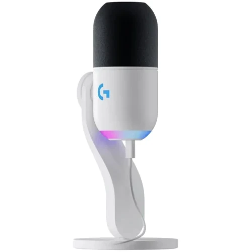 Мікрофон Logitech G Yeti GX Dynamic RGB White (988-000576)