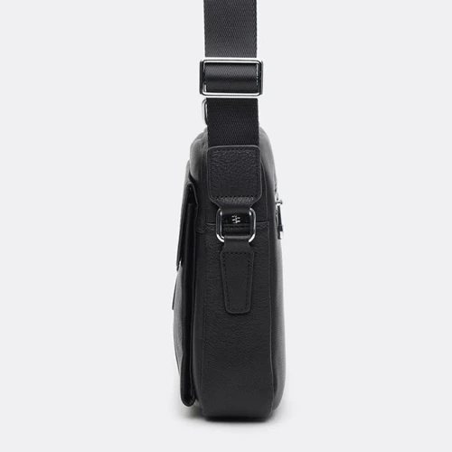 Мужская сумка через плечо Ricco Grande черная (K12043bl-black): Тип ручки Плечевой ремень, Без ручки