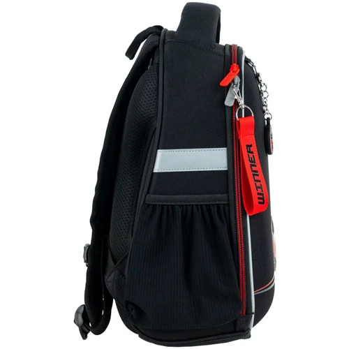 Рюкзак каркасный Kite K24-555S-5 Education 555 Racing (K24-555S-5): Спинка Ортопедическая (анатомическая)