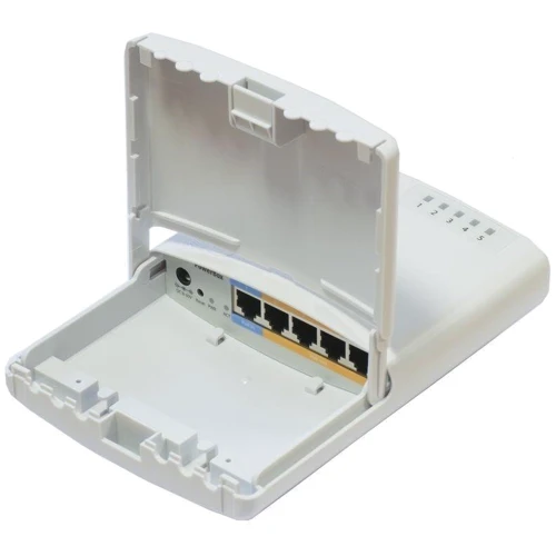Маршрутизатор Wi-Fi Mikrotik PowerBox (RB750P-PBr2): Інтерфейс підключення (LAN-порт) (5) 10/100/1000 Ethernet