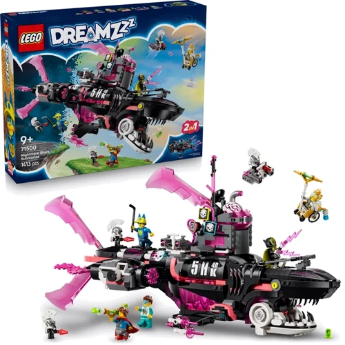 Конструктор LEGO Dreamzzz Жахливий підводний човен Акула (71500) фото 4