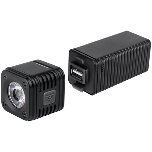 Свет передний диод Topeak CubiCubi 850 5 функц 3000mAh 850люм черный совм/с RideCase 124г (TCB-850)