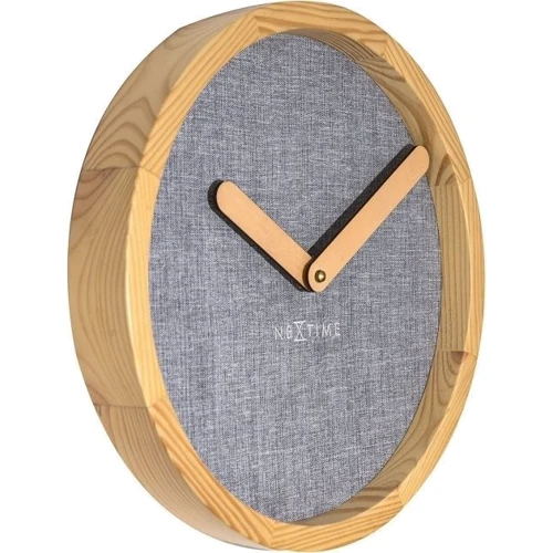 Настінний годинник NeXtime Calm Grey 30см (3155GS) фото 3