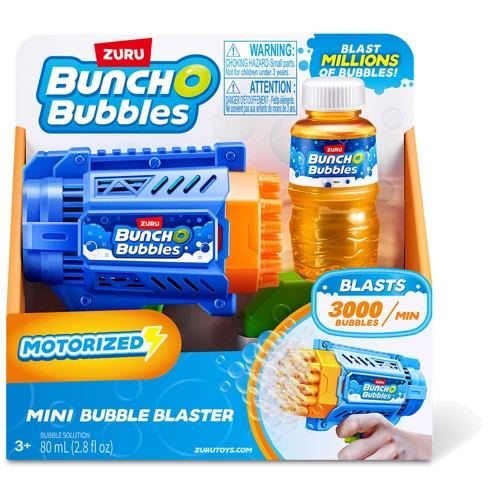 Игровой набор Bunch O Bubbles серии Mini S1 - Бластер с мыльными пузырями (11347): Производитель Bunch O Bubbles