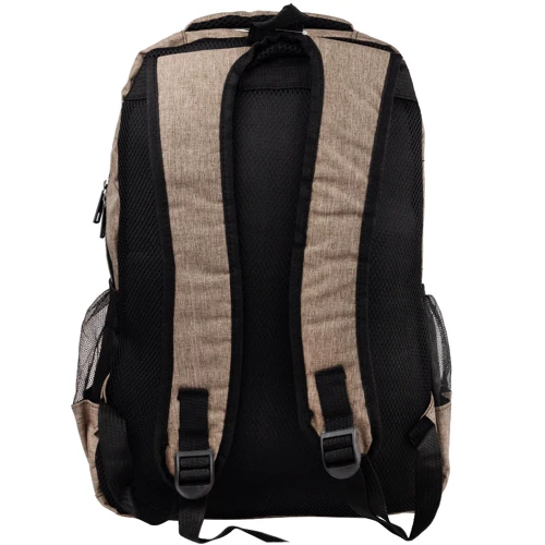 Мужской рюкзак Valiria Fashion коричневый (3DETAM-003-10): Фактура Тканая, Матовая