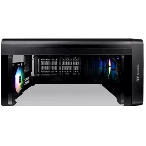Корпус Thermaltake View 37 ARGB Edition (CA-1J7-00M1WN-04): Матеріал передній панелі пластик / метал