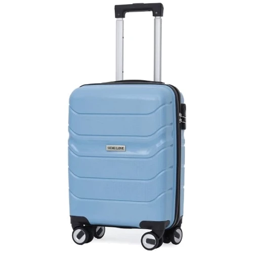 Чемодан Semi Line 20" (S) Blue голубой (T5616-1)