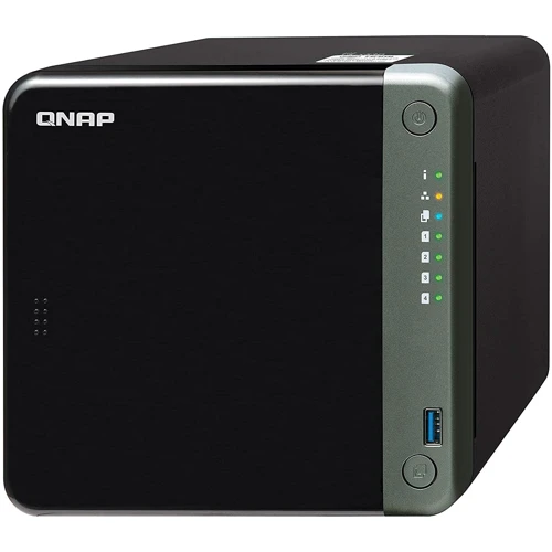 Мережевий накопичувач (NAS) QNAP 4BAY 8GB TS-453D-8G: Попередньо встановлені диски немає