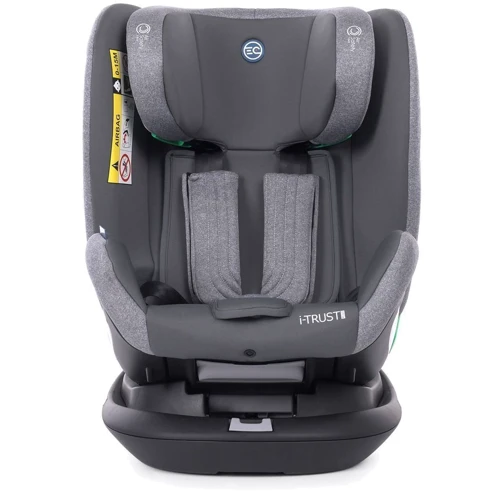 Автокресло El Camino ME 1081-1 i-TRUST PLUS Light Gray: Крепление Isofix есть