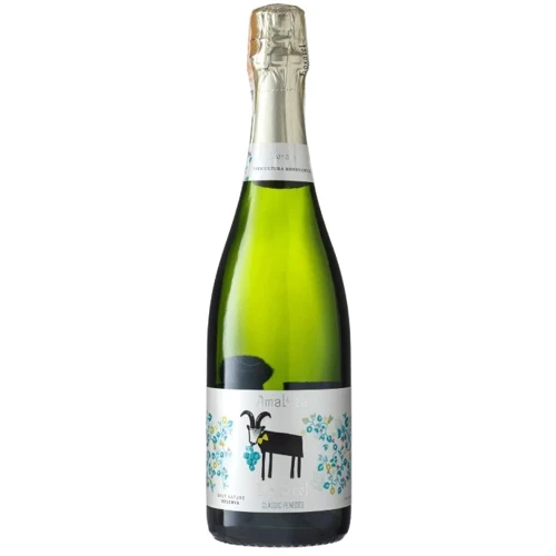 Ігристе вино Loxarel Amaltea Brut Nature Reserva Classic Penedes біле брют-натюр 12.5% 0.75 л (BWQ0063)