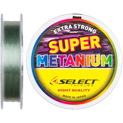 Волосінь Select Metanium 0,165 мм 2,9 кг темно-зелена 150 м (1870.30.03)