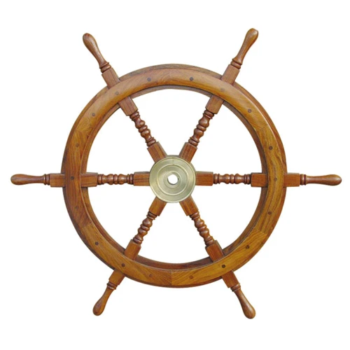 Настінний декор Штурвал Sea Club (d 75 см) (1184.V)
