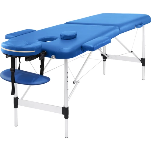 

4FIZJO Massage Table Alu W60 Blue (TABLEW60BLUE)
