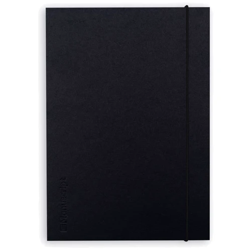 Скетчбук Manuscript Books Black Plus с открытым переплетом: Обложка Твердая