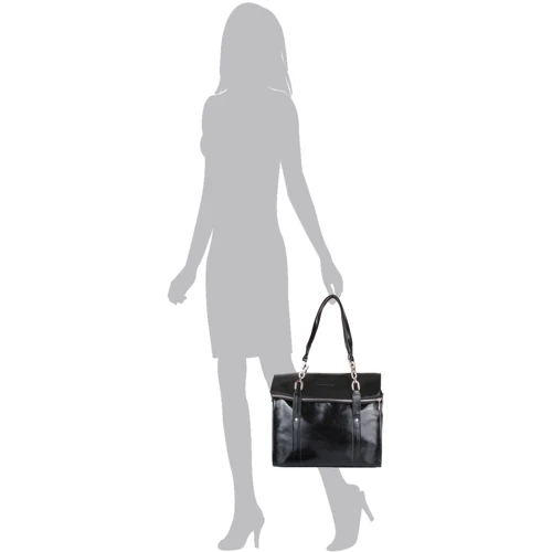 Женская сумка тоут Laskara черная (LK10201-black): Страна производитель Чехия