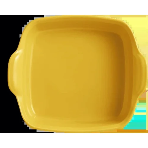 Форма для запекания Emile Henry Ovenware 28х24 см жёлтая (902050): Диапазон температур, °C от -20°С до +270°С