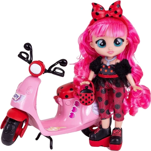 Кукольный игровой набор IMC toys BFF By Cry Babie Talents Lady's Scooter 20 см (911123)