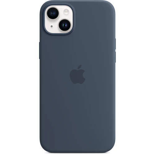 Чехол для iPhone Apple iPhone 14 Plus Silicone Case with MagSafe - Storm Blue (MW503ZE/A): Тип чехла накладка на заднюю часть